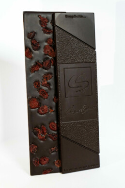 Tablette de chocolat Cranberries
